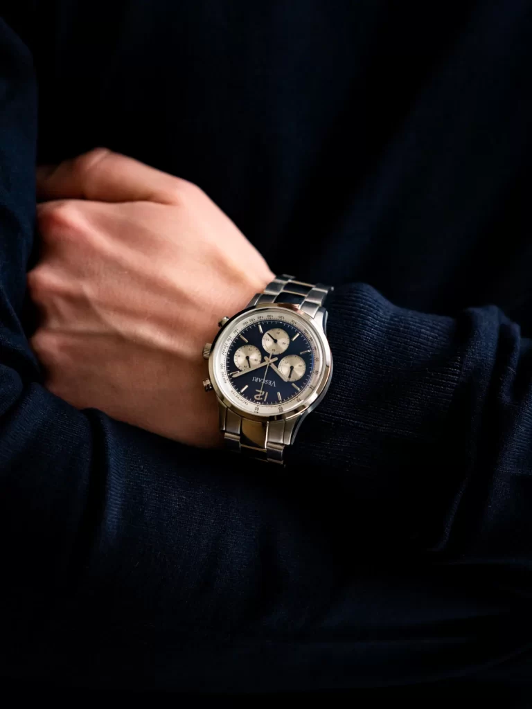 Vescari chestor 'Reverse Panda' limited edition 250 stuks Gentlemens Watches - Afbeelding 3