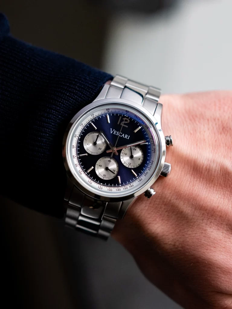 Vescari chestor 'Reverse Panda' limited edition 250 stuks Gentlemens Watches - Afbeelding 2